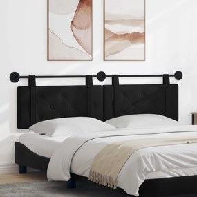 vidaXL Κρεμαστό Κεφαλάρι Μαύρο Βελούδο