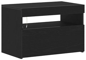 vidaXL Ντουλάπι TV Μαύρο 60 x 35 x 40 εκ. Επεξεργασμένο ξύλο