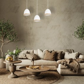 Κρεμαστό Φωτιστικό Studio 3xE27 Λευκό