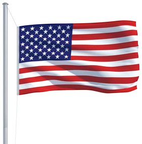 vidaXL Σημαία Ηνωμένων Πολιτειών Αμερικής 90 x 150 εκ.