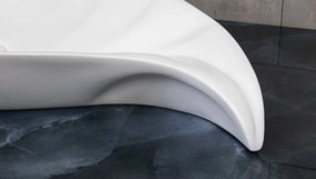 Fyllo White Matt 75x37 - Επιτραπέζιος νιπτήρας