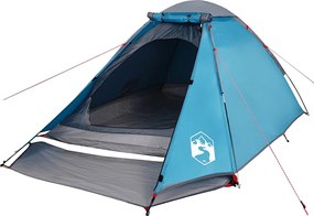 vidaXL Σκηνή Κάμπινγκ 2 Ατόμων Αδιάβροχη Μπλε