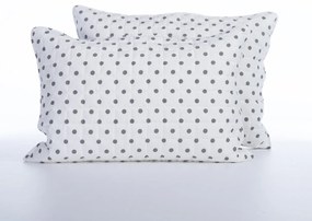 Ζεύγος Μαξιλαροθήκες Καπιτονέ (52x72) Nef-Nef Homeware Smart Donter Grey