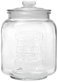 Δοχείο Αποθήκευσης Με Καπάκι L JAR105K4 20,5x20,5x29,5cm 7Lt Clear Espiel Γυαλί