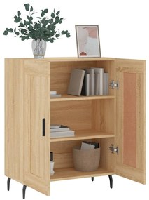vidaXL Ντουλάπι Sonoma Δρυς 69,5 x 34 x 90 εκ. από Επεξεργασμένο Ξύλο