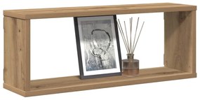 vidaXL Ράφια κύβων τοίχου 4 τεμάχια Artisan Oak Κατασκευασμένο ξύλο