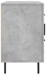 vidaXL Ντουλάπι Γκρι Σκυροδέματος 100 x 36 x 60 εκ. Επεξεργασμένο Ξύλο