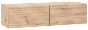 Έπιπλο τηλεόρασης ROYAN 128 2K2V Artisan Oak 128x42x32εκ. 128x42x32 εκ.