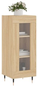 vidaXL Ντουλάπι Sonoma Δρυς 34,5x34x90 εκ. από Επεξεργασμένο Ξύλο