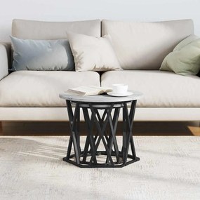 vidaXL Τραπεζάκι Πλευράς 2 pcs Γκρίζο Σονομα