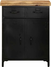 vidaXL Ντουλάπι 55 x 30 x 71 εκ. από Μασίφ Ξύλο Μάνγκο