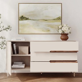 Μπουφές Arch Megapap χρώμα sandstone 150x40x78,4εκ.