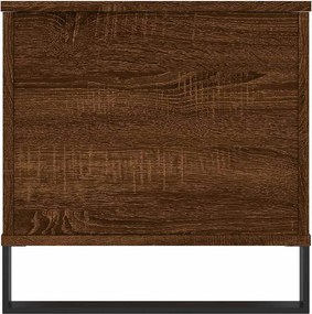 vidaXL Τραπεζάκι Σαλονιού Καφέ Δρυς 90x44,5x45 εκ. Επεξεργασμένο Ξύλο