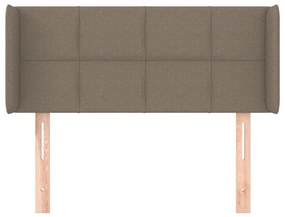 vidaXL Κεφαλάρι με Πτερύγια Taupe 103x16x78/88 εκ. Υφασμάτινο