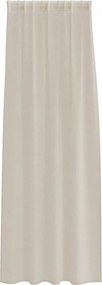 vidaXL Κουρτίνα βυσσινί 2 τμχ. Άμμος 245 x 140 εκ. Πολυεστέρας
