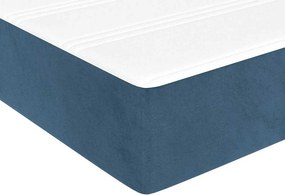 vidaXL Στρώμα με Pocket Springs 80 x 160 cm Σκούρο Μπλε