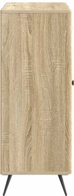 vidaXL Πλαϊνό γραφείο Sonoma Δρυς 66 x 34,5 x 90 εκ Επεξεργασμένο Ξύλο