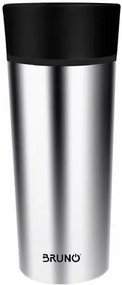 BRUNO θερμός BRN-0068, εργονομικό καπάκι, anti-slip, 360ml, ασημί