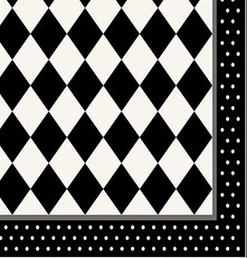 Bathmat Set (2 Pieces) 510607 - Black Black
White