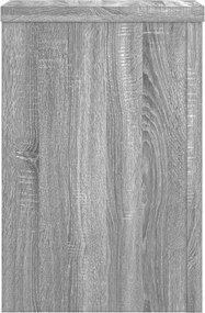 vidaXL Βάσεις Φυτών 2 Τεμ. Γκρι Sonoma 25x25x35 εκ. Επεξεργασμένο Ξύλο