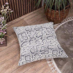 Μαξιλαροθήκη Διακοσμητική Δαπέδου Malibu 07 Ecru Teoran 65Χ65 Acrylic,Cotton,Polyester