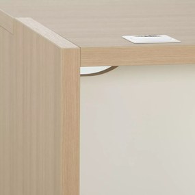 Γραφείο Marbrand– Λευκό – Φυσικό-Μήκος: 200 εκ.