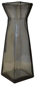 Βάζο Γυάλινο Pyramide 016.4432DB589 30cm Grey Glass