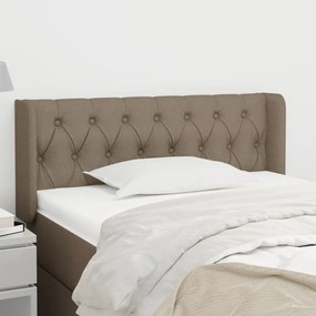 vidaXL Κεφαλάρι με Πτερύγια Taupe 103x16x78/88 εκ. Υφασμάτινο