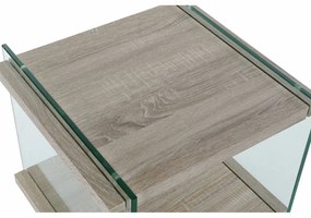 Κομοδίνο DKD Home Decor Κρυστάλλινο Ξύλο MDF (50 x 50 x 49 cm)