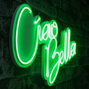 Διακοσμητικό Φωτιστικό Τοίχου Ciao Bella 395NGR2107 45x2x32cm Led 15,1W Green Wallity