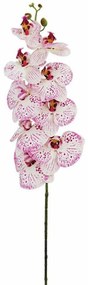 Τεχνητό Λουλούδι Ορχιδέα 00-00-21030-2 90cm White-Pink Marhome Συνθετικό Υλικό