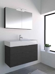 One Project Soul 60  MDF - Πάγκος με Νιπτήρα &amp; Καθρέπτη