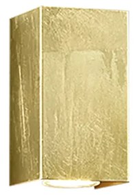 Cleo Μοντέρνο Φωτιστικό Τοίχου με Ντουί GU10 σε Χρυσό Χρώμα Πλάτους 8cm Trio Lighting 206500279