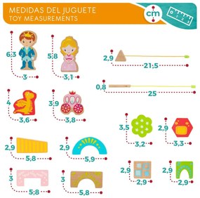 Παιχνίδι Kατασκευή Woomax 32 Τεμάχια (x6)