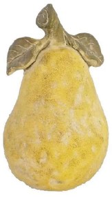 Αχλάδι Διακοσμητικό JOE204 12x12x18,5cm Yellow Espiel Τσιμέντο