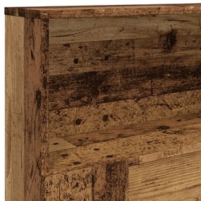 Ντουλάπι κεφαλάρι Παλιό ξύλο 180x19x103,5 cm Ξύλο μηχανής 856872