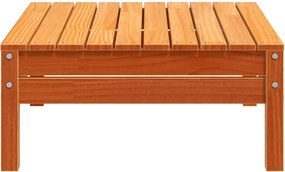 vidaXL Corner Sofa Solid pine wood Κερί Παλαίωσης Standard