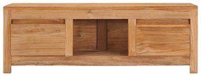 vidaXL Έπιπλο Τηλεόρασης 100 x 30 x 35 εκ. από Μασίφ Ξύλο Teak