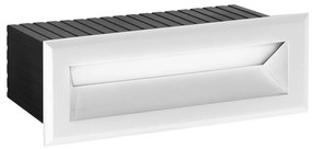 Απλίκα LED Εξωτερικού Χώρου Χωνευτή Viokef Flik White 4308700