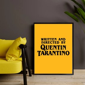 Πόστερ &amp; Κάδρο Tarantino Yellow MV150A 30x40cm Εκτύπωση Πόστερ (χωρίς κάδρο)