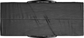 vidaXL Τσάντα Αποθ. Χριστουγ. Δέντρου Μαύρη 135x40x55 εκ. Πολυαιθ/νιο