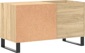 vidaXL Δισκοθήκη Sonoma Δρυς 85 x 38 x 48 εκ. από Επεξεργασμένο Ξύλο