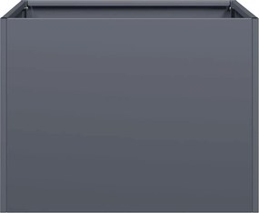 vidaXL Ζαρντινιέρα Ανθρακί 40x40x30 εκ. από Χάλυβα