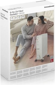 Καλοριφέρ Λαδιού Oinine InnovaGoods 2000 W (9 σώματα)
