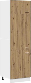VidaXL Ντουλάπι Ψυγείου "Lyon" Δρυς Artisan 60x57x207 εκ. από Τεχνητό Ξύλο