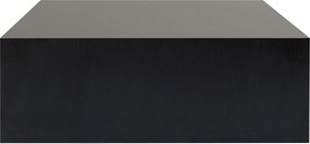 Τραπεζάκι Σαλονιού Ξύλο Μαύρο CABIR 90x90x35