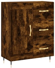 vidaXL Ντουλάπι Καπνιστή Δρυς 69,5 x 34 x 90 εκ. Επεξεργασμένο Ξύλο