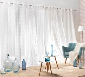 Κουρτίνα Voilizea Douceur d'intérieur - 140x240cm - Λευκό