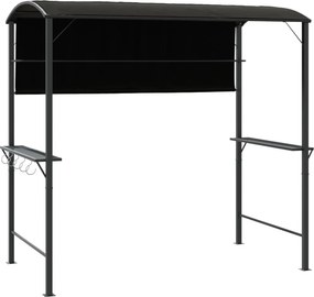 vidaXL Κιόσκι με Οροφή Ανθρακί 220x110x200 εκ.