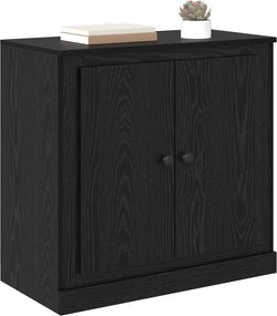 vidaXL Πλαϊνό γραφείο Μαύρη Οξυά 70 x 35,5 x 67,5 εκ.